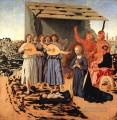 Natividad Renacimiento italiano humanismo Piero della Francesca
